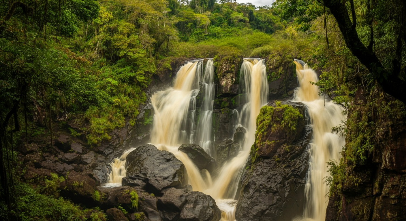 Tirolesa en Iguazú